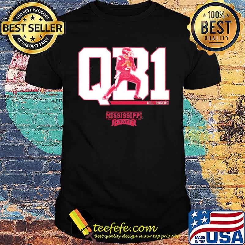 Mississippi State will rogers QB1 shirt