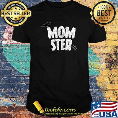 Momster The Spider The Bat Halloween T-Shirt