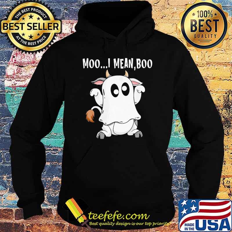 Moo i mean boo cow halloween s Hoodie Moo i mean boo cow halloween s Hoodie