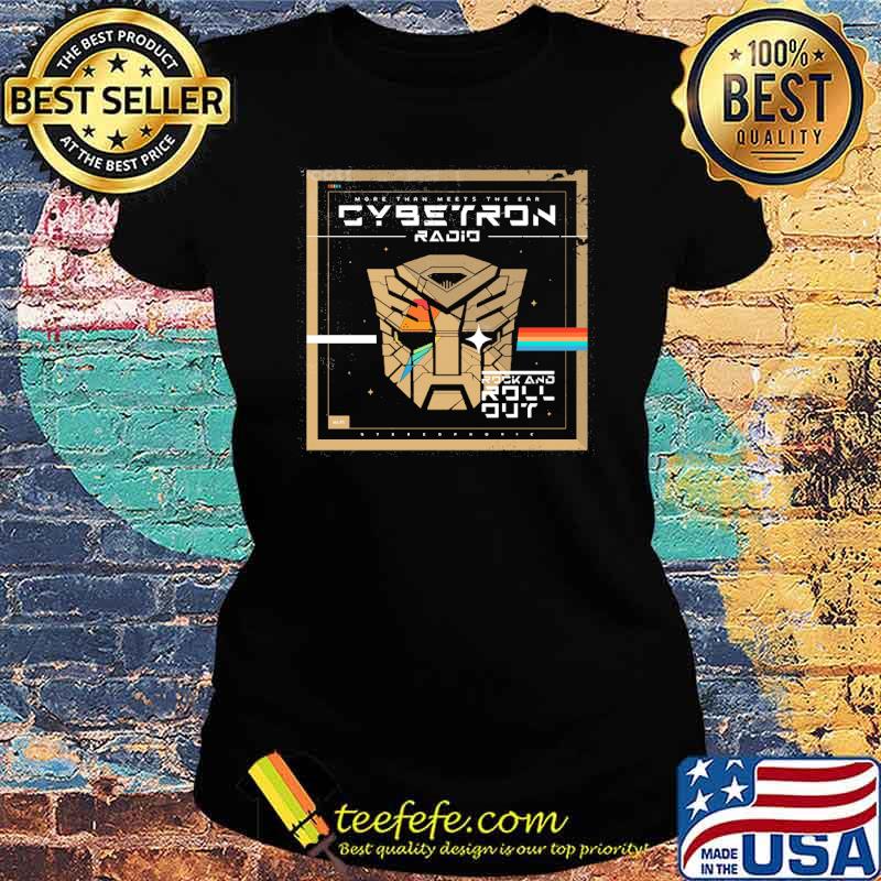 More than meets the ear cybertron radio rock and roll out vintage s Ladies tee More than meets the ear cybertron radio rock and roll out vintage s Ladies tee