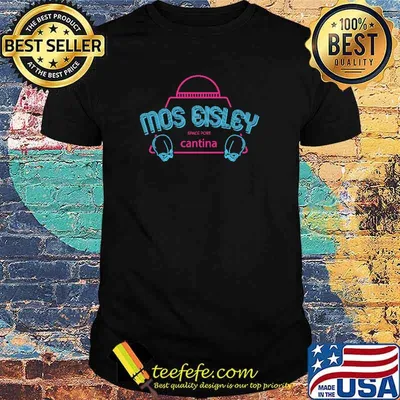 Mos Eisley Cantina And Spaceport Neon Shirt