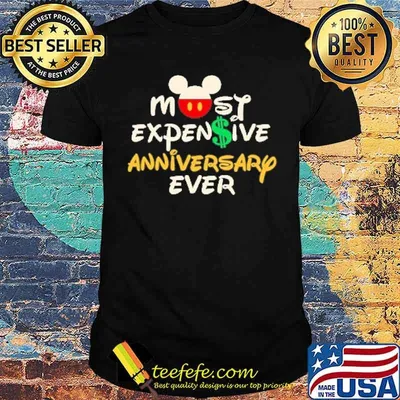 Most expensive anniversary ever shirt