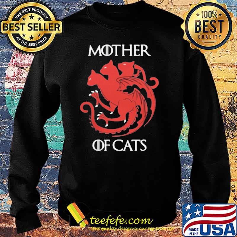 Mother OF Cats Dragon Shirt Sweater Mother OF Cats Dragon Shirt Sweater