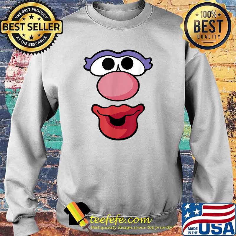 Mr. Potato Head Halloween Mrs. Potato Head Big Face T-Shirt Sweater Mr. Potato Head Halloween Mrs. Potato Head Big Face T-Shirt Sweater
