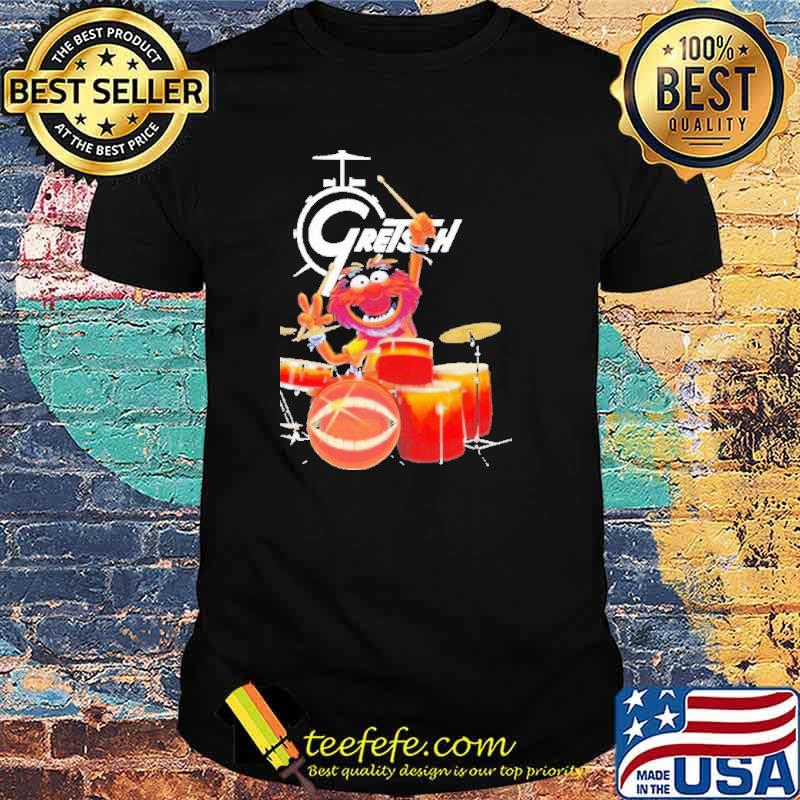 Muppet Play I Love Drums Gretsch Shirt Muppet Play I Love Drums Gretsch Shirt