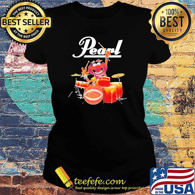 Muppet Play I Love Drums Pearl Shirt Ladies tee Muppet Play I Love Drums Pearl Shirt Ladies tee