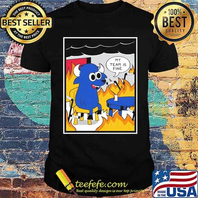 My team is fine buffalo cute shirt