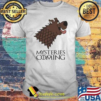 Mysteries are coming scoobydoo shirt