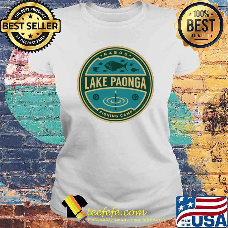 Naboo Lake Paonga Fishing Camp Shirt Laides tee Naboo Lake Paonga Fishing Camp Shirt Laides tee