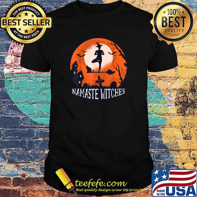 Namaste Witches Halloween T-Shirt Namaste Witches Halloween T-Shirt