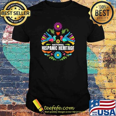National Hispanic Heritage Month Color T-Shirt