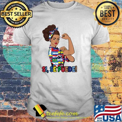 National Hispanic Heritage Month Si Se Puede Woman Youth T-Shirt