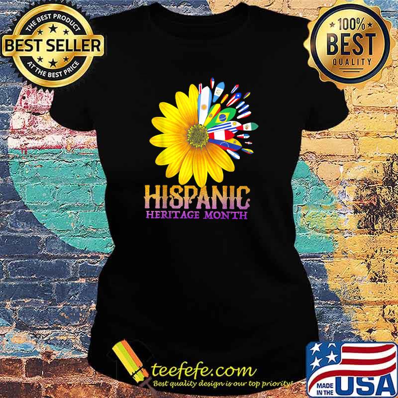 National Hispanic Heritage Months T-Shirt Ladies tee National Hispanic Heritage Months T-Shirt Ladies tee