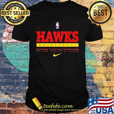 NBA Hawks Baseball Engineered To The Exact Specifications Of The Atlanta Hawks Shirt