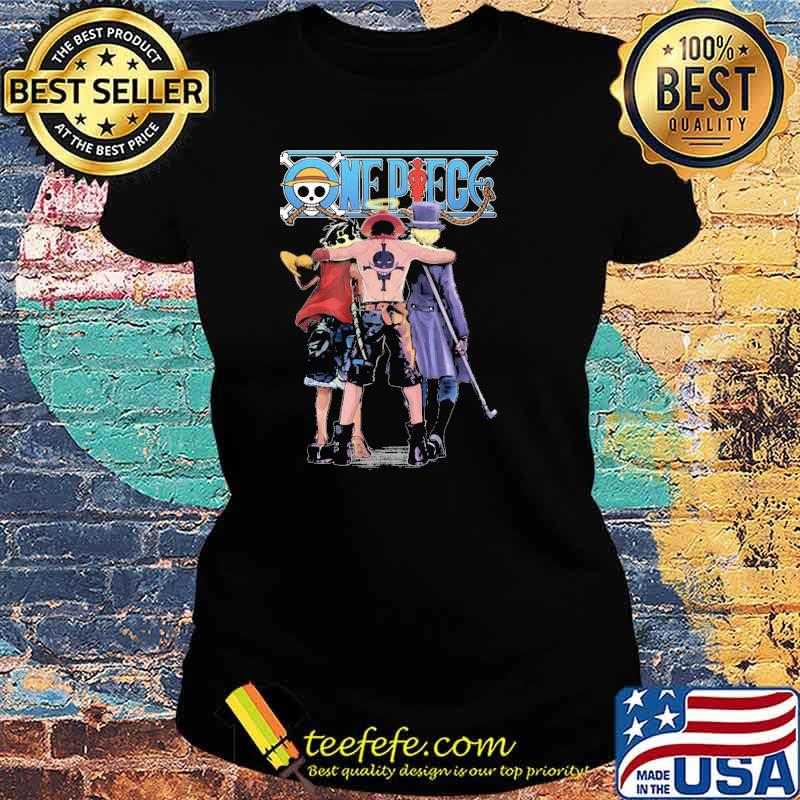 Nepiec luffy and sabo and ace s Ladies tee Nepiec luffy and sabo and ace s Ladies tee