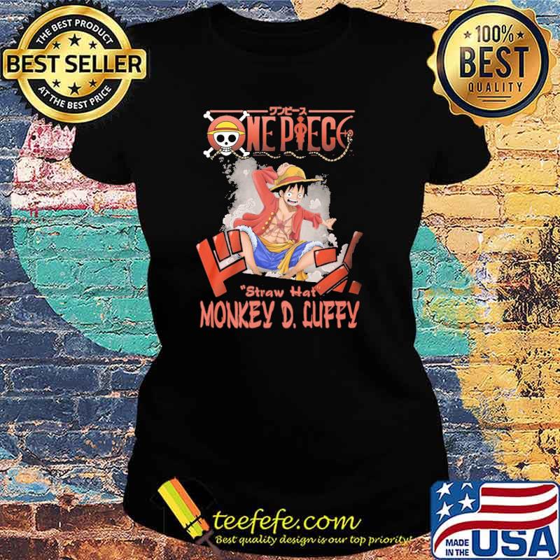 Nepiec straw hat monkey D.luffy s Ladies tee Nepiec straw hat monkey D.luffy s Ladies tee