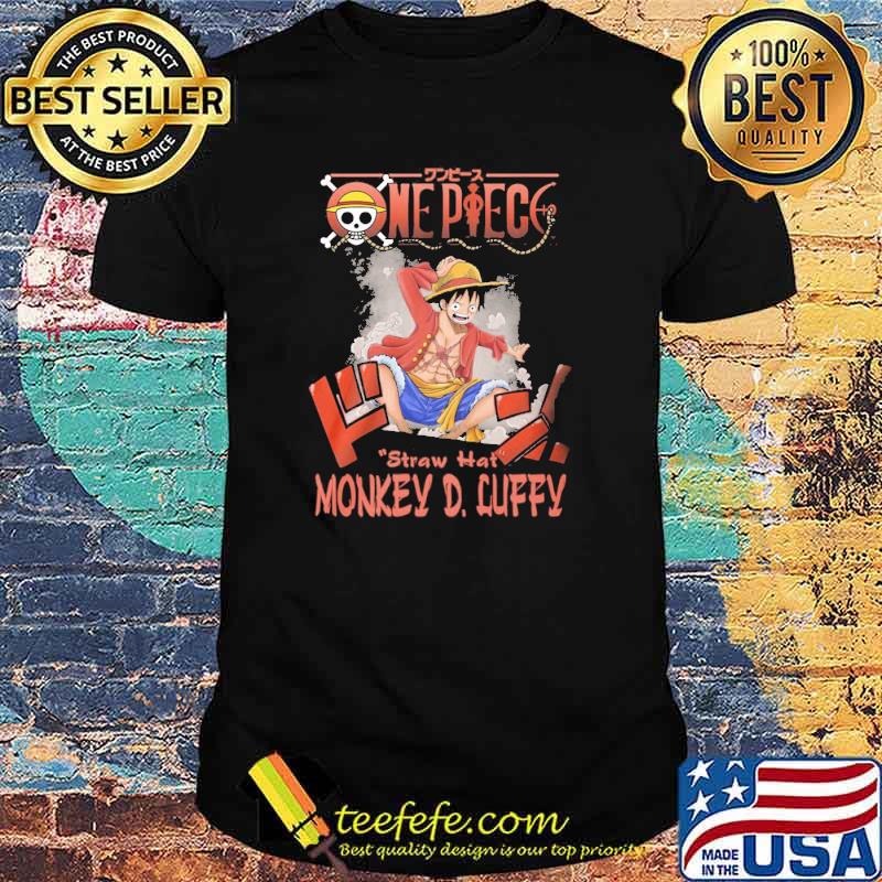 Nepiec straw hat monkey D.luffy shirt