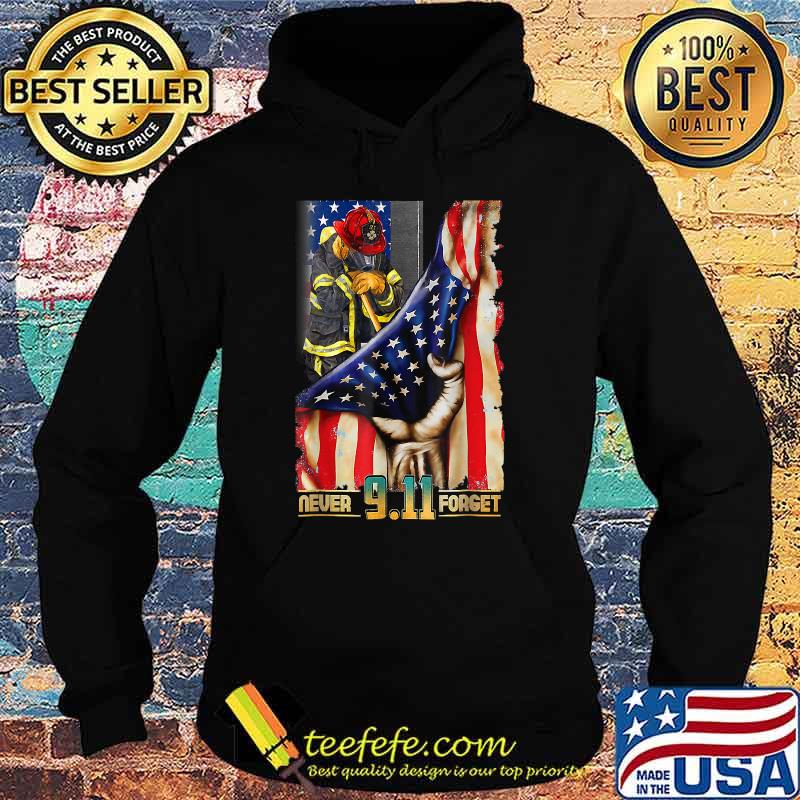 Never Forget Day Memorial 20th Anniversary 911 American Flag T-Shirt Hoodie Never Forget Day Memorial 20th Anniversary 911 American Flag T-Shirt Hoodie