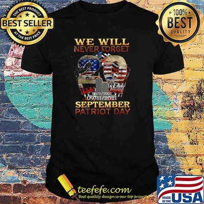 Never Forget Day Memorial 20th Anniversary 911 Patriotic T-Shirt Copy Copy Copy