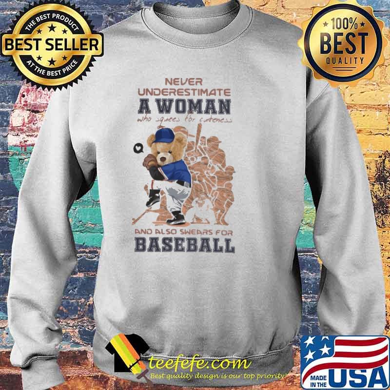 Never Underestimate A Woman Who Sguees For Custenesss Shirt Sweater Never Underestimate A Woman Who Sguees For Custenesss Shirt Sweater