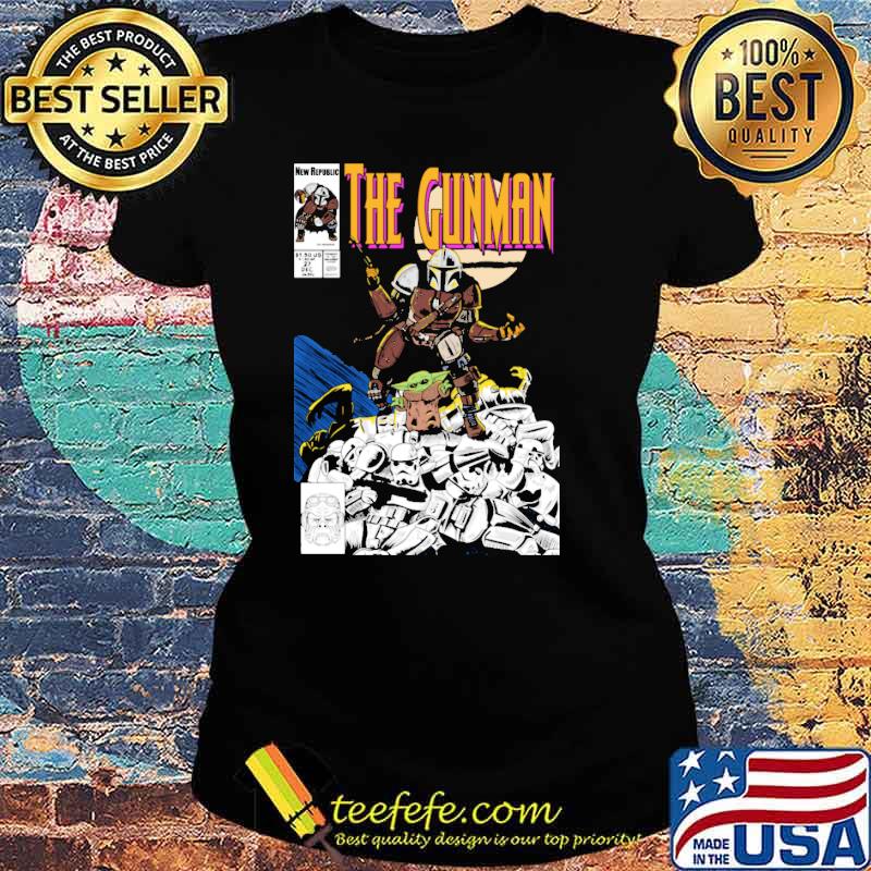 New Republic the gunman star wars poster s Ladies tee New Republic the gunman star wars poster s Ladies tee