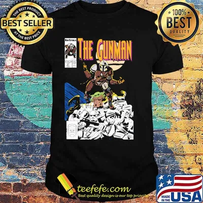 New Republic the gunman star wars poster shirt