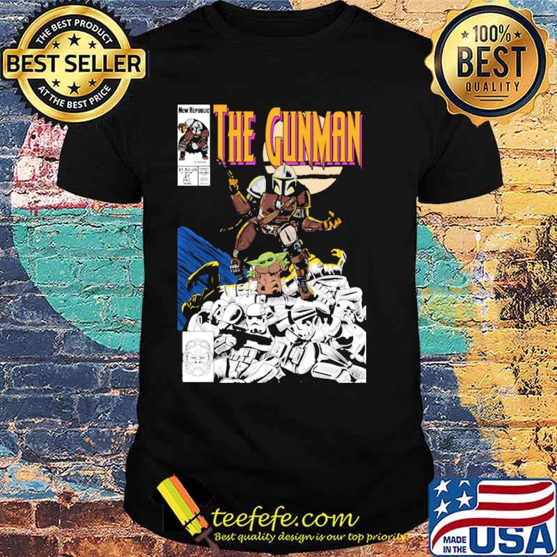 New Republic the gunman star wars poster shirt New Republic the gunman star wars poster shirt
