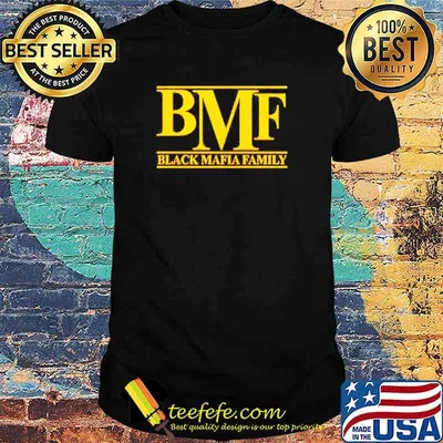 Nice BMF black mafia family shirt