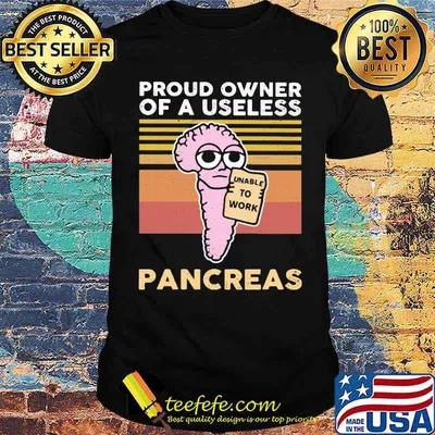 Nice proud Owner Of A Useless Pancreas Vintage Shirt