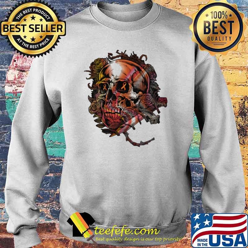 Not Dead Yet Multiple Sclerosis Awareness Skull Shirt Sweater Not Dead Yet Multiple Sclerosis Awareness Skull Shirt Sweater