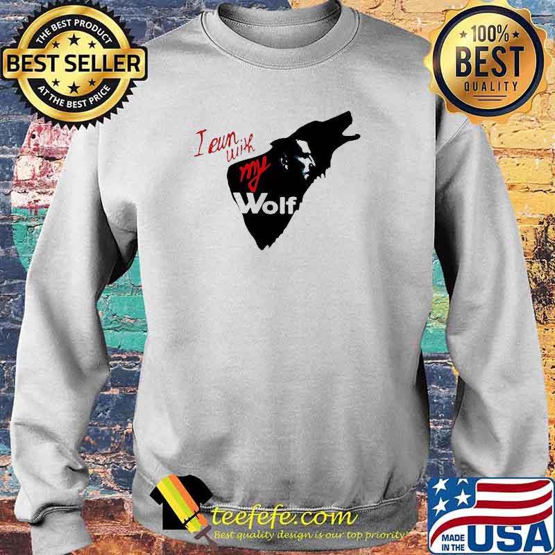 Novak djokovic I run with my wolf s Sweater Novak djokovic I run with my wolf s Sweater