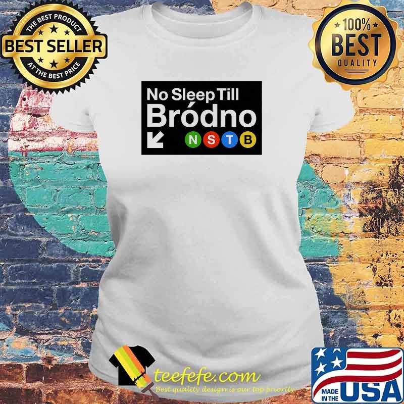 NSTB Sleep Till Brodno Biała Koszulka Damska Shirt Laides tee NSTB Sleep Till Brodno Biała Koszulka Damska Shirt Laides tee