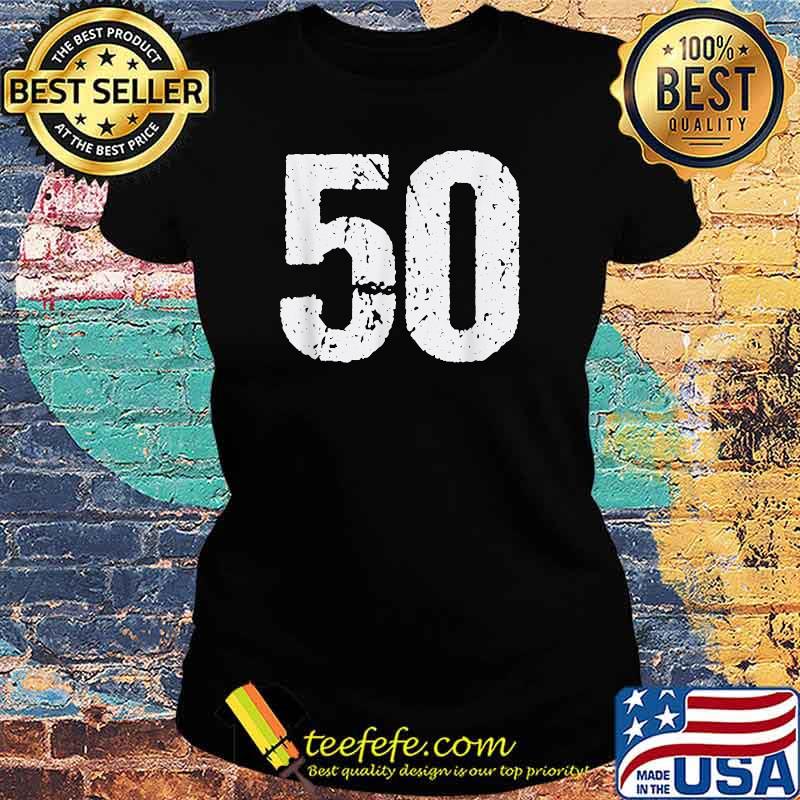 Number 50 Vintage 50th Birthday Party T-Shirt Ladies tee Number 50 Vintage 50th Birthday Party T-Shirt Ladies tee