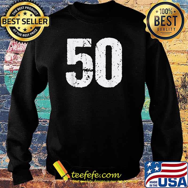 Number 50 Vintage 50th Birthday Party T-Shirt Sweater Number 50 Vintage 50th Birthday Party T-Shirt Sweater