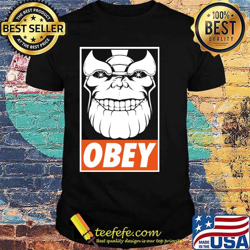 Obey the titan avengers shirt