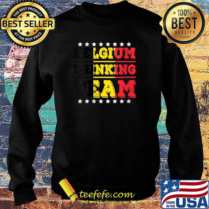 Officall Belgium Drinking Team T-Shirt Sweater Officall Belgium Drinking Team T-Shirt Sweater