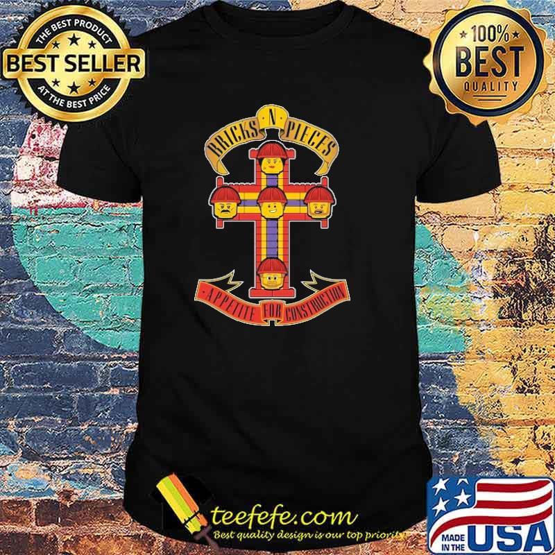 Official bricks N Pieces Appetite For Construction Shirt