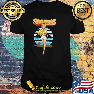 Official she Runs Carol Danvers Marvel Shirt