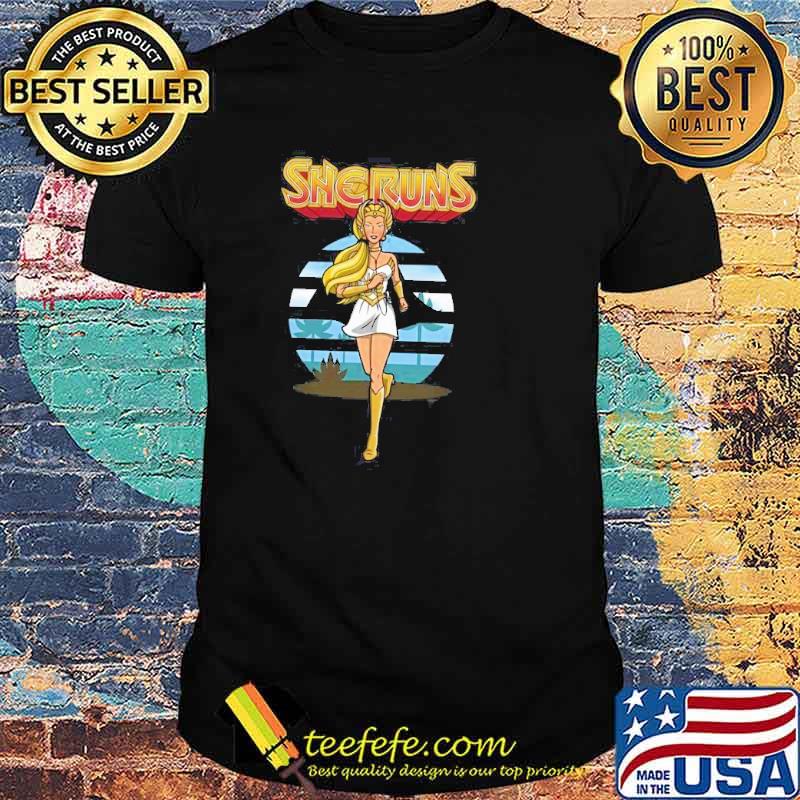 Official she Runs Carol Danvers Marvel Shirt
