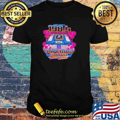 Official superior Sound With Rumble And Frenzy Original 1984 Shirt