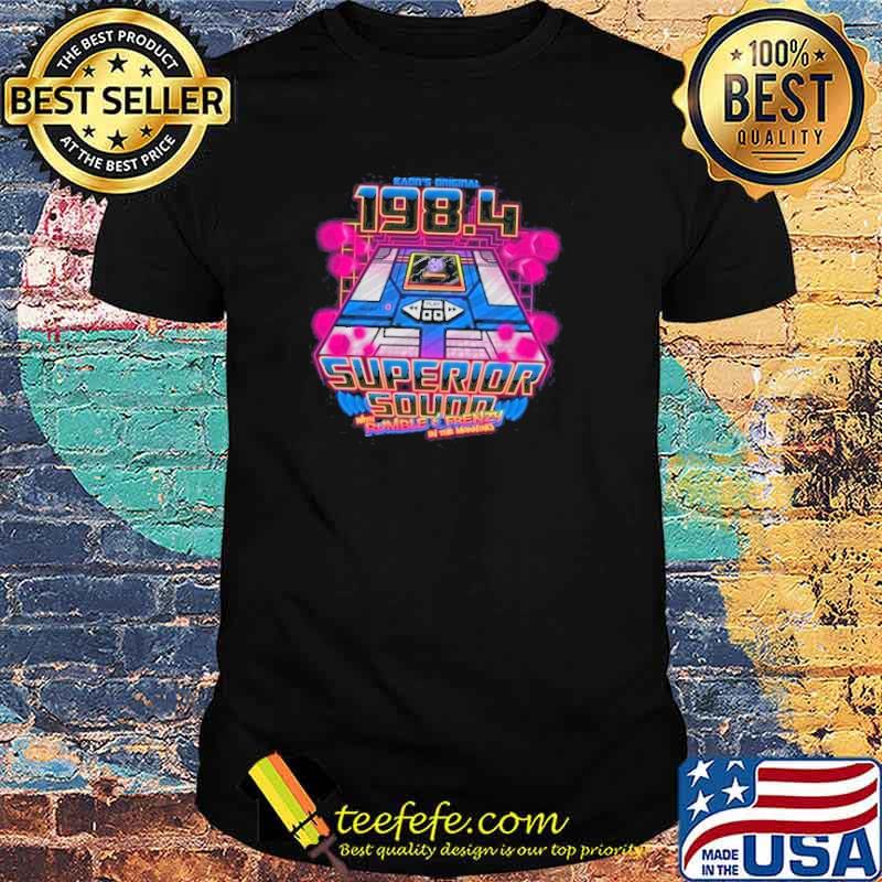 Official superior Sound With Rumble And Frenzy Original 1984 Shirt
