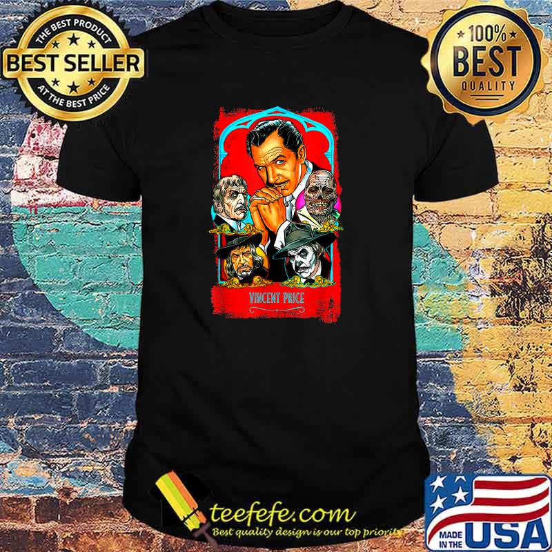Official Vincent Price Masters art T-Shirt