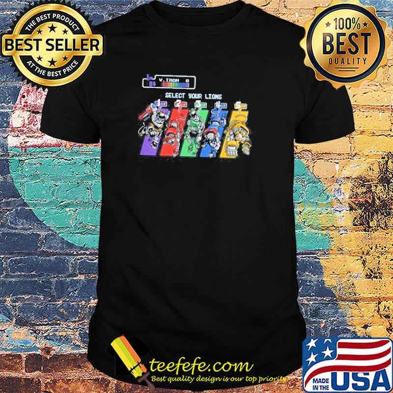 Official voltron Defender Of The Universe Lions Select Your Lions Shirt Official voltron Defender Of The Universe Lions Select Your Lions Shirt