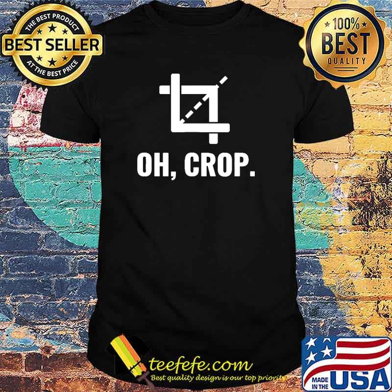 Oh crop photograph shirt