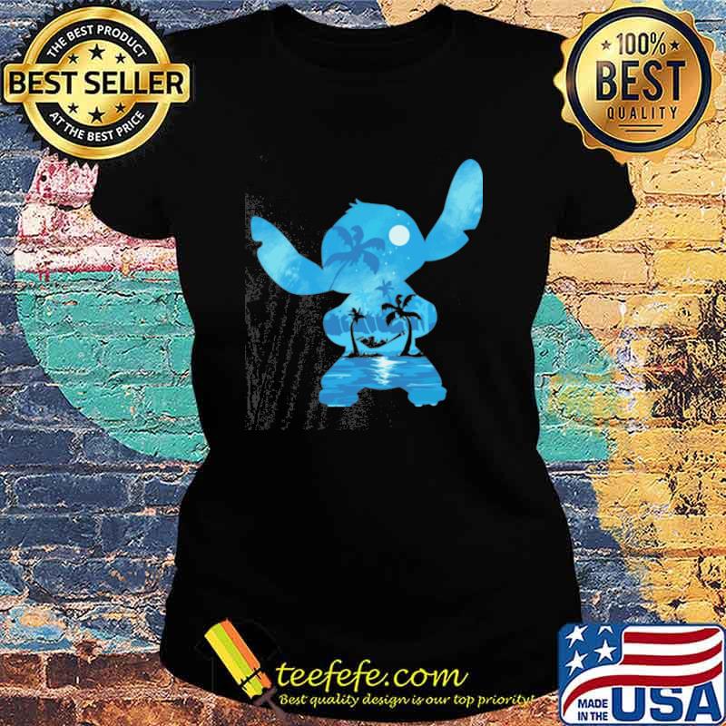 Ohana Portrait Stitch Beach Shirt Ladies tee Ohana Portrait Stitch Beach Shirt Ladies tee