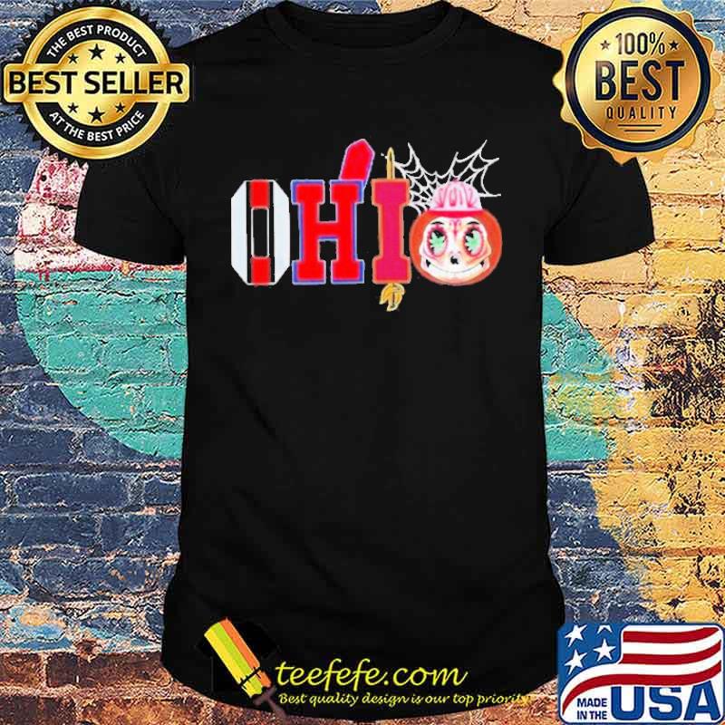 Ohio Sport Ohio State Buckeyes Cleveland Indians And Cleveland Cavaliers Halloween Shirt
