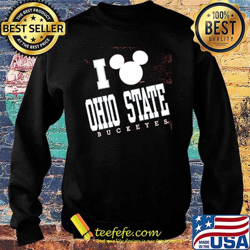 Ohio State Buckeyes Men's Mickey Mouse Shirt Sweater Ohio State Buckeyes Men's Mickey Mouse Shirt Sweater