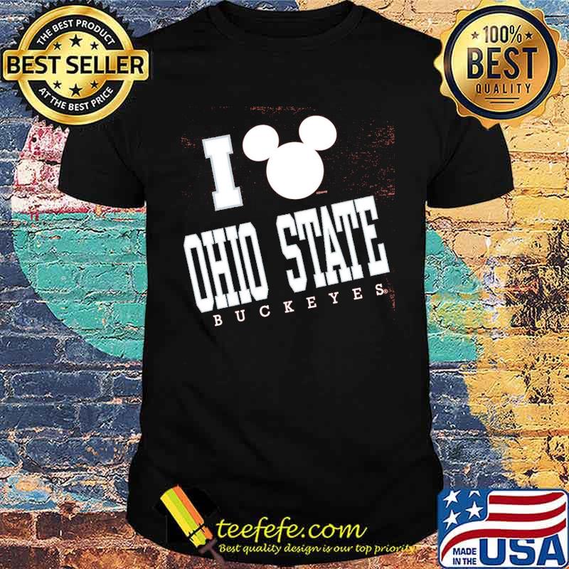 Ohio State Buckeyes Men's Mickey Mouse Shirt