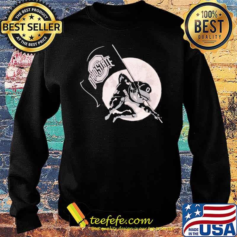 Ohio State University Blackout Brutus Shirt Sweater Ohio State University Blackout Brutus Shirt Sweater