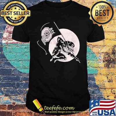 Ohio State University Blackout Brutus Shirt